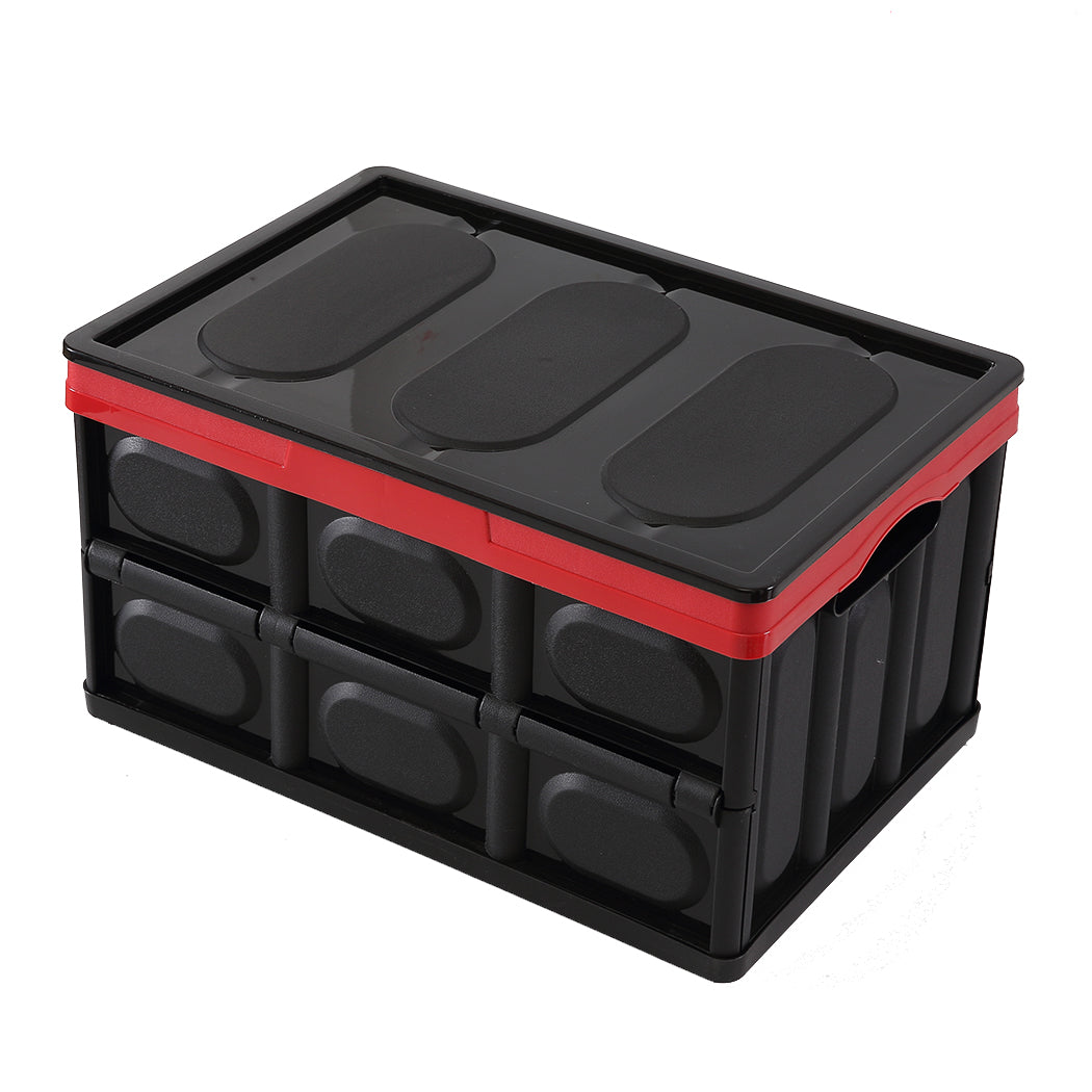 Car Boot Organiser Trunk Organizer Collapsible 50 Litre-1919892836694757377