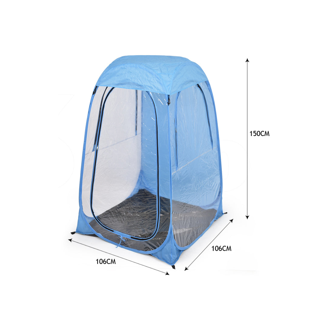 Mountview Pop Up Tent Camping Weather Blue-1910112601136828418