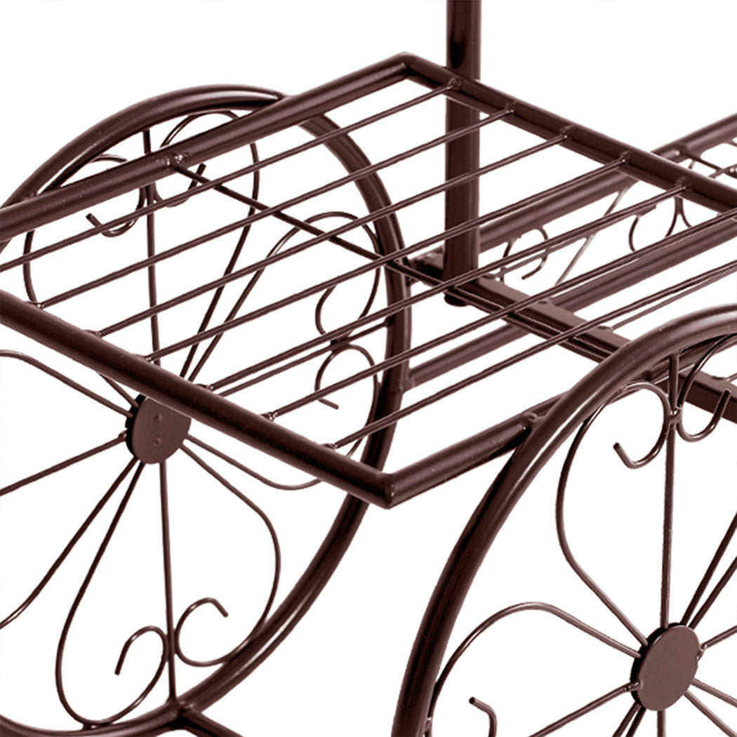 Levede Plant Stand Outdoor Indoor Metal Bronze-1910112336304279555