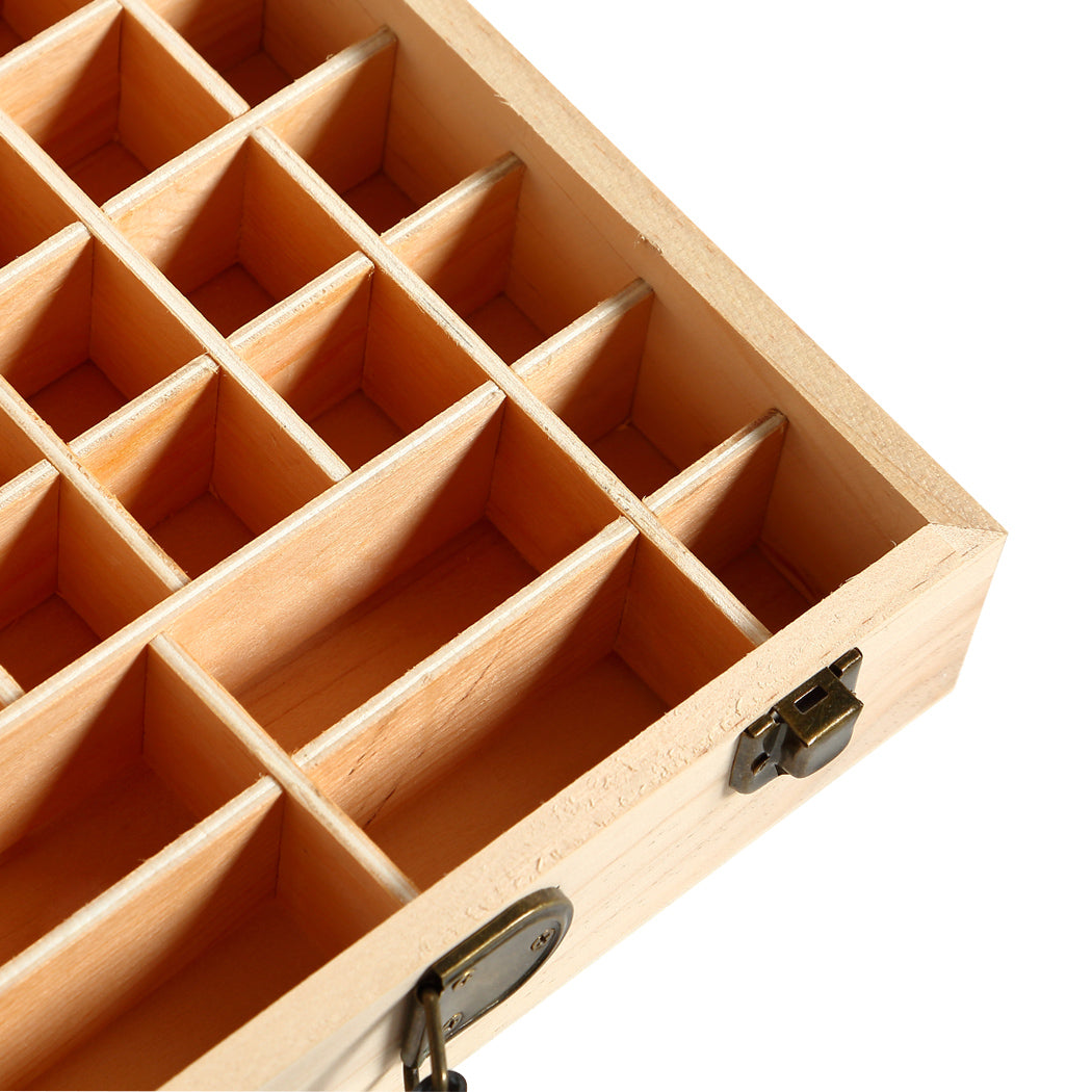 Essential Oil Storage Box Wooden 70-1919892884212027395