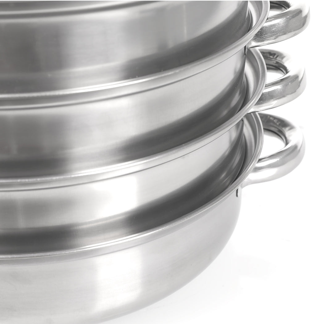 TOQUE Stainless Steel Steamer Meat Vegetable-1954802797237112836