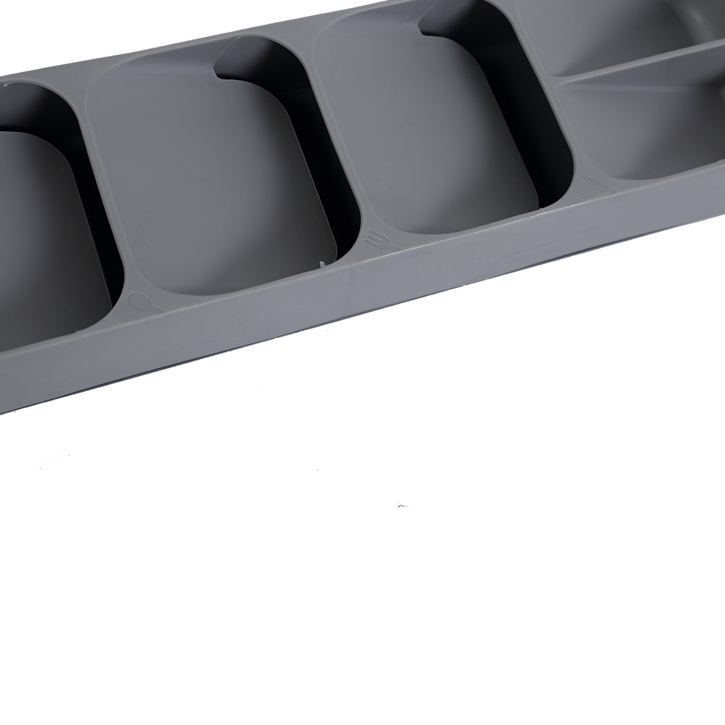 2x Cutlery Organiser Drying Tray Kitchen-1910112823745318916