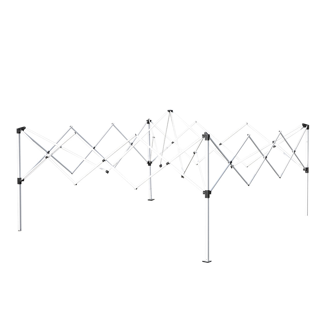 Mountview Gazebo 3x3 Marquee Pop Up White-1954802644396675076