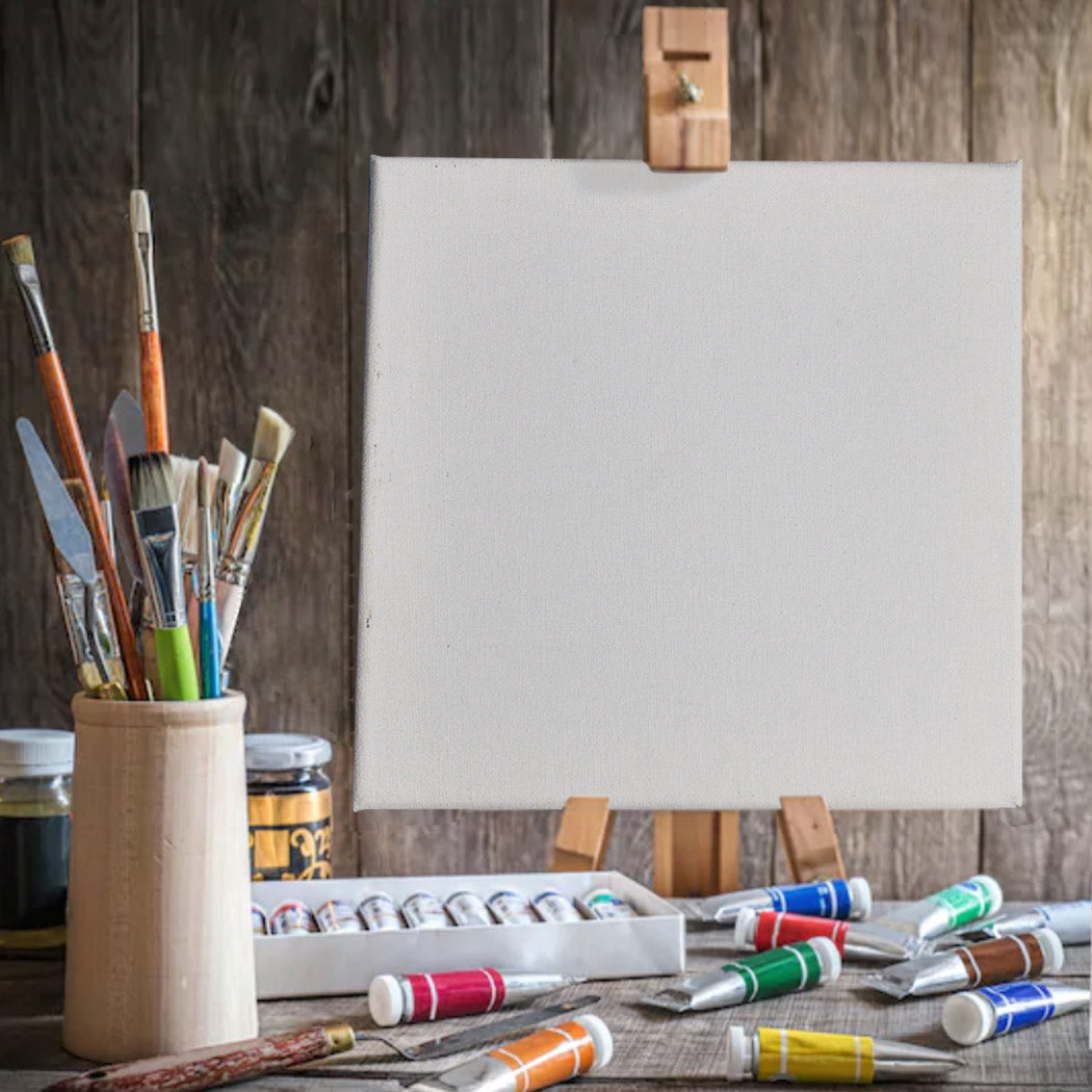 5x Artist Canvas Blank Stretched Canvases-1919892885600342023