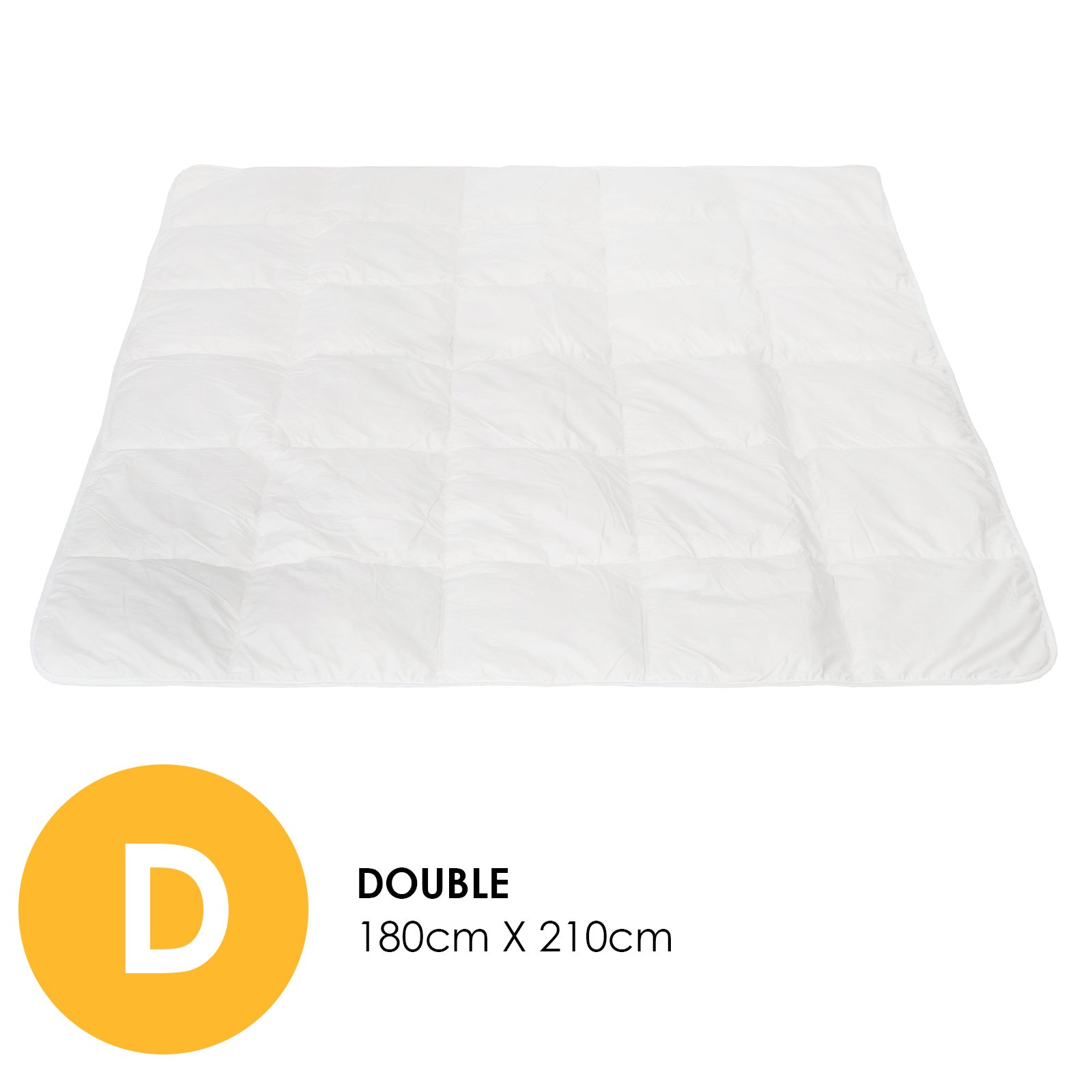 Deluxe 260GSM Eco-Silk Touch Quilt - Double-1951134840363552769