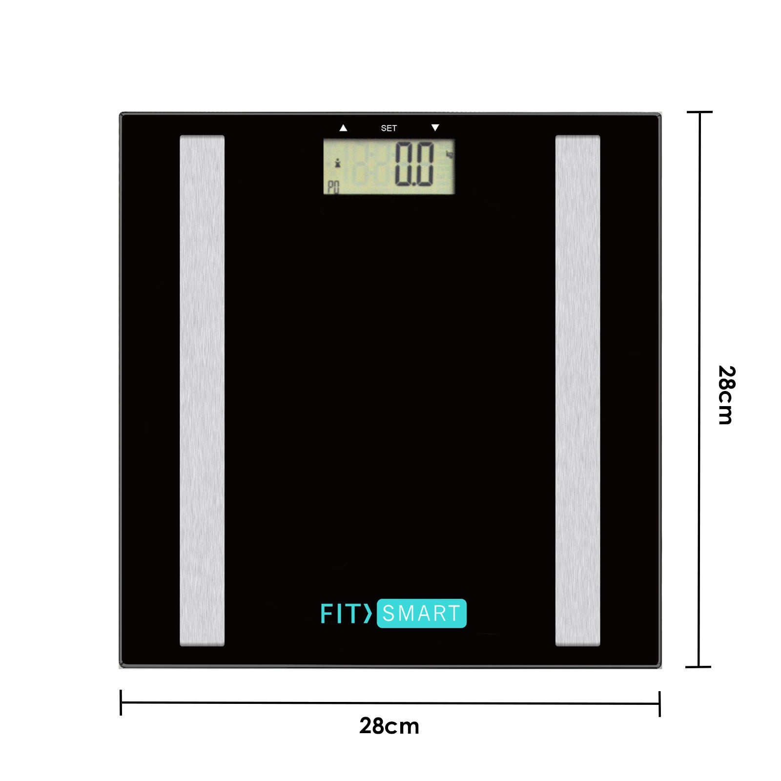 Fit Smart Electronic Body Fat Scale with 7 in 1 Body Analyser-1951134807660564482
