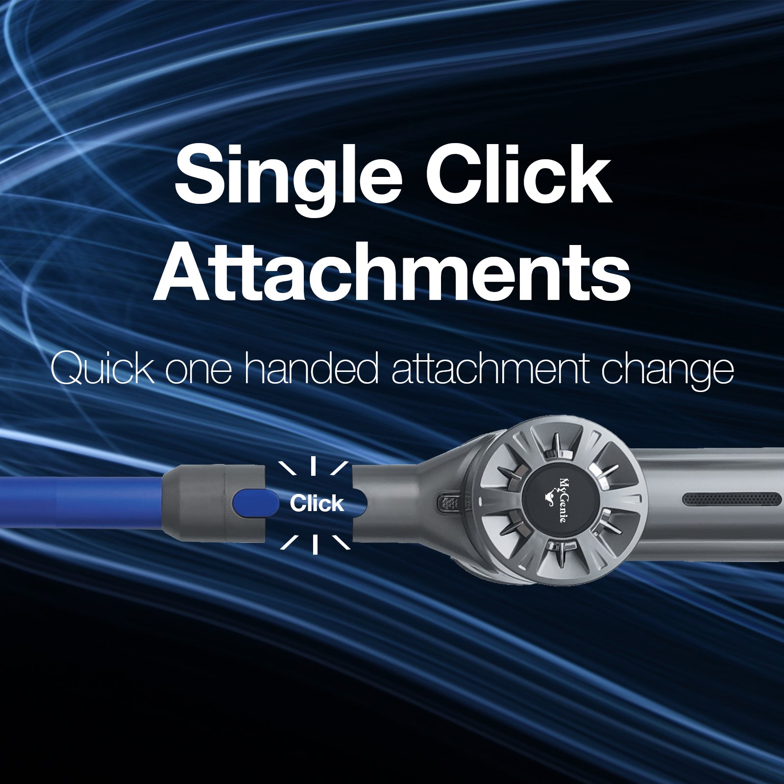 My Genie X5 Cordless Vacuum Cleaner - Blue-1951134808847552514