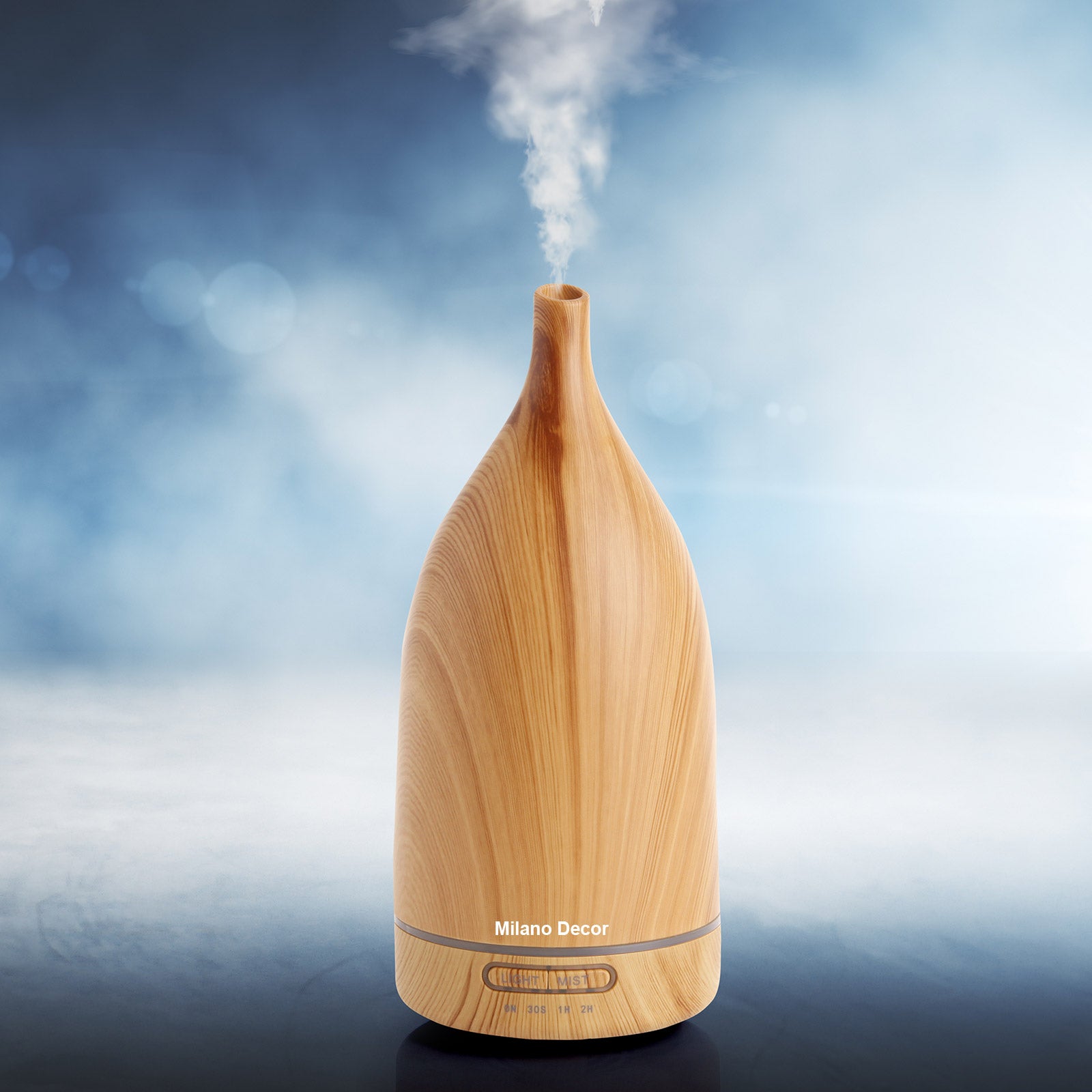Milano Decor 100ml Ultrasonic Aroma Diffuser - Light Wood-1951134806733623298