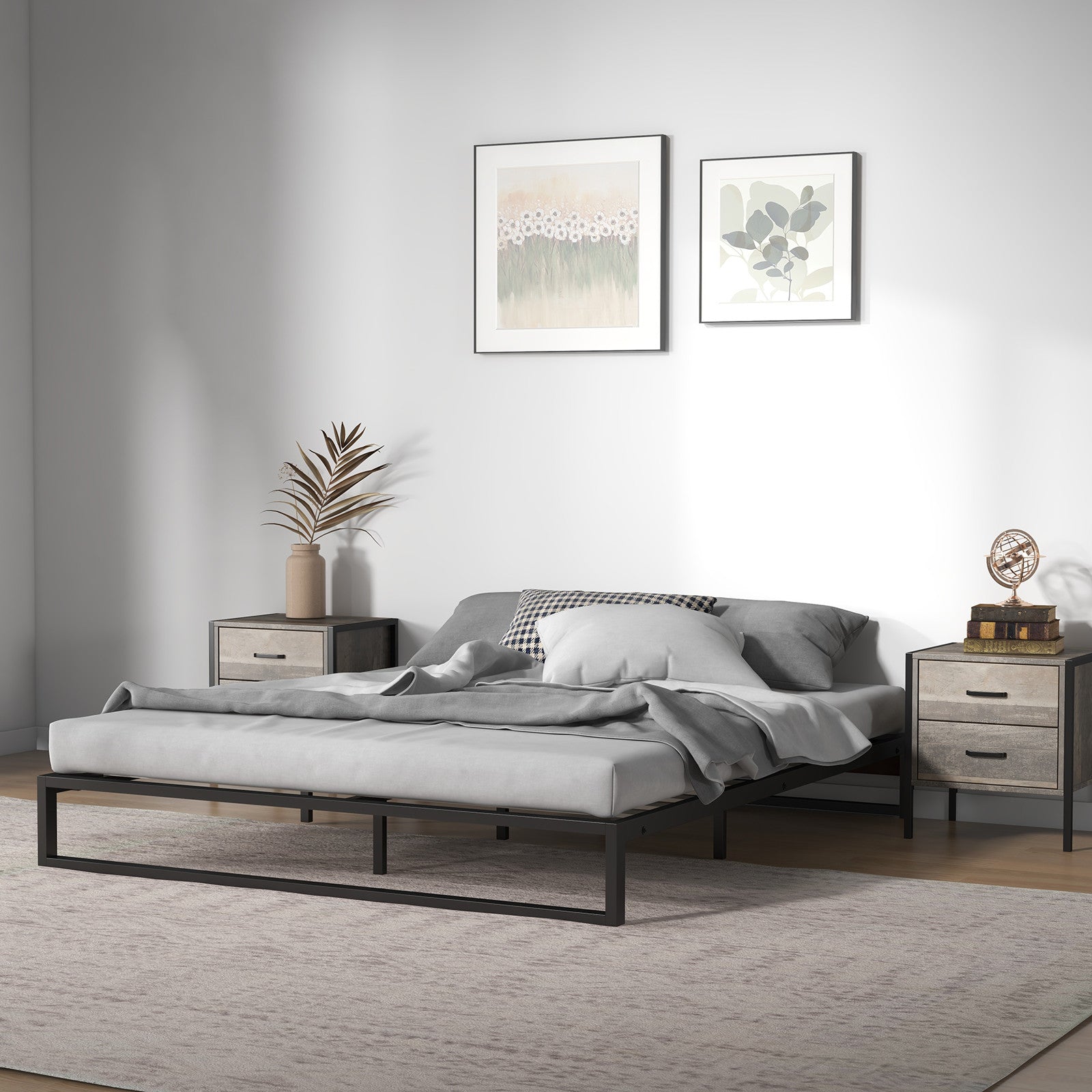 Florence Metal bed base - King Single-1951134901529088001