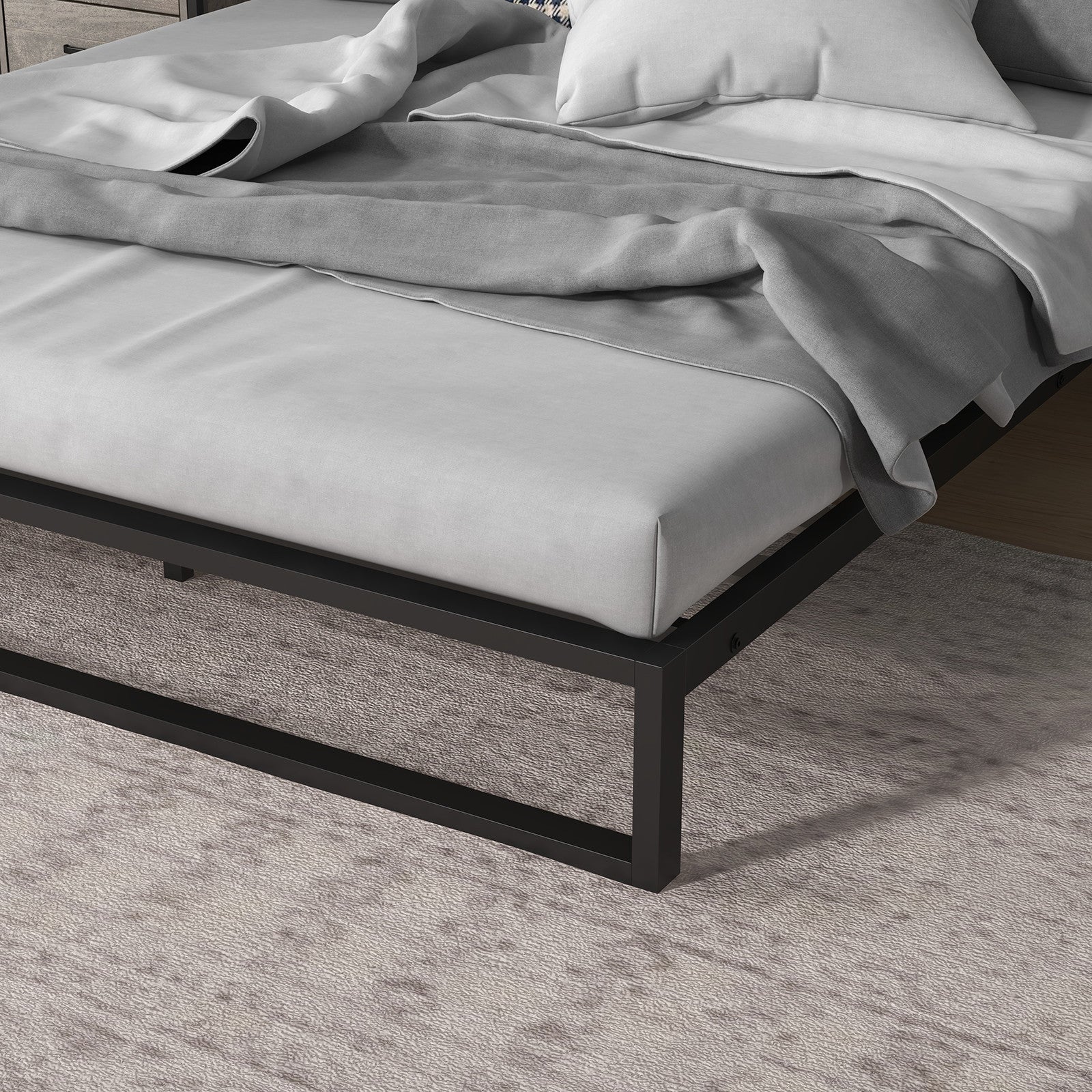 Florence Metal bed base - Queen-1951134901906575366