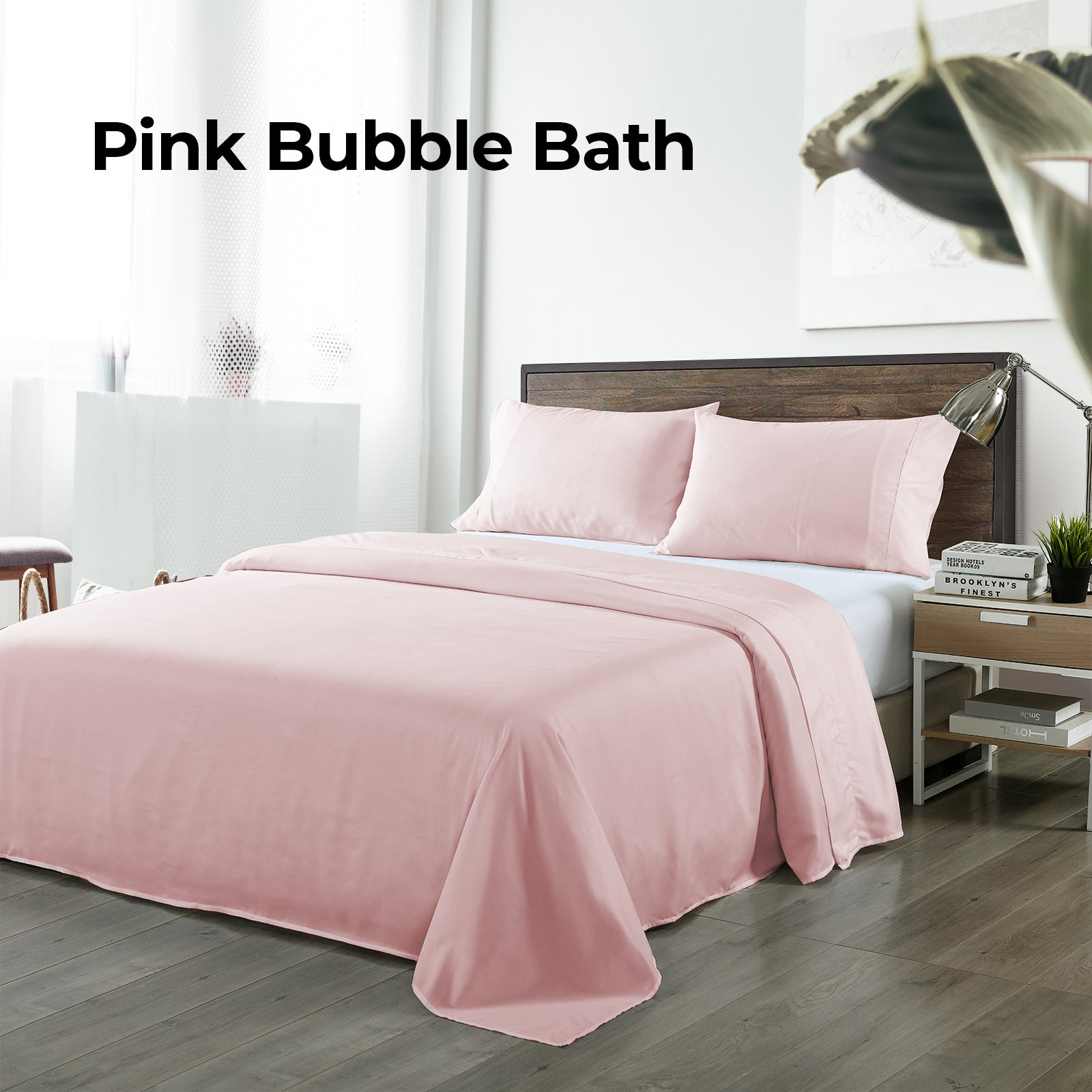 Royal Comfort Blended Bamboo Sheet Set Bubble Bath - Queen-1951134881610338308