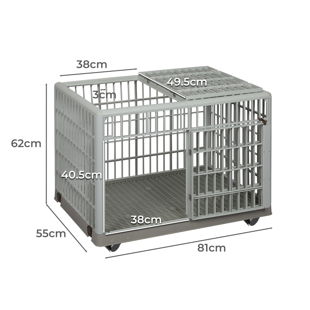 PaWz Dog Crate Pet Kennel Indoor Sturdy Medium-1919892877375311874