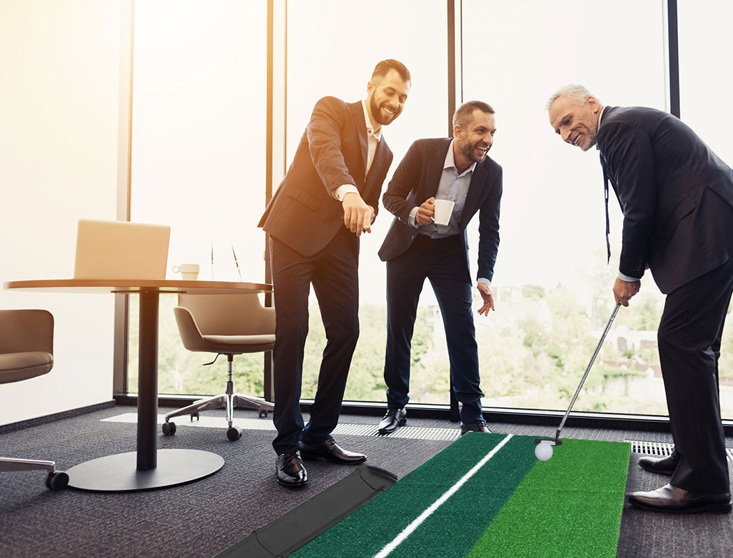 Centra Golf Putting Mat 250cmx40cm Portable-1954802719059480583