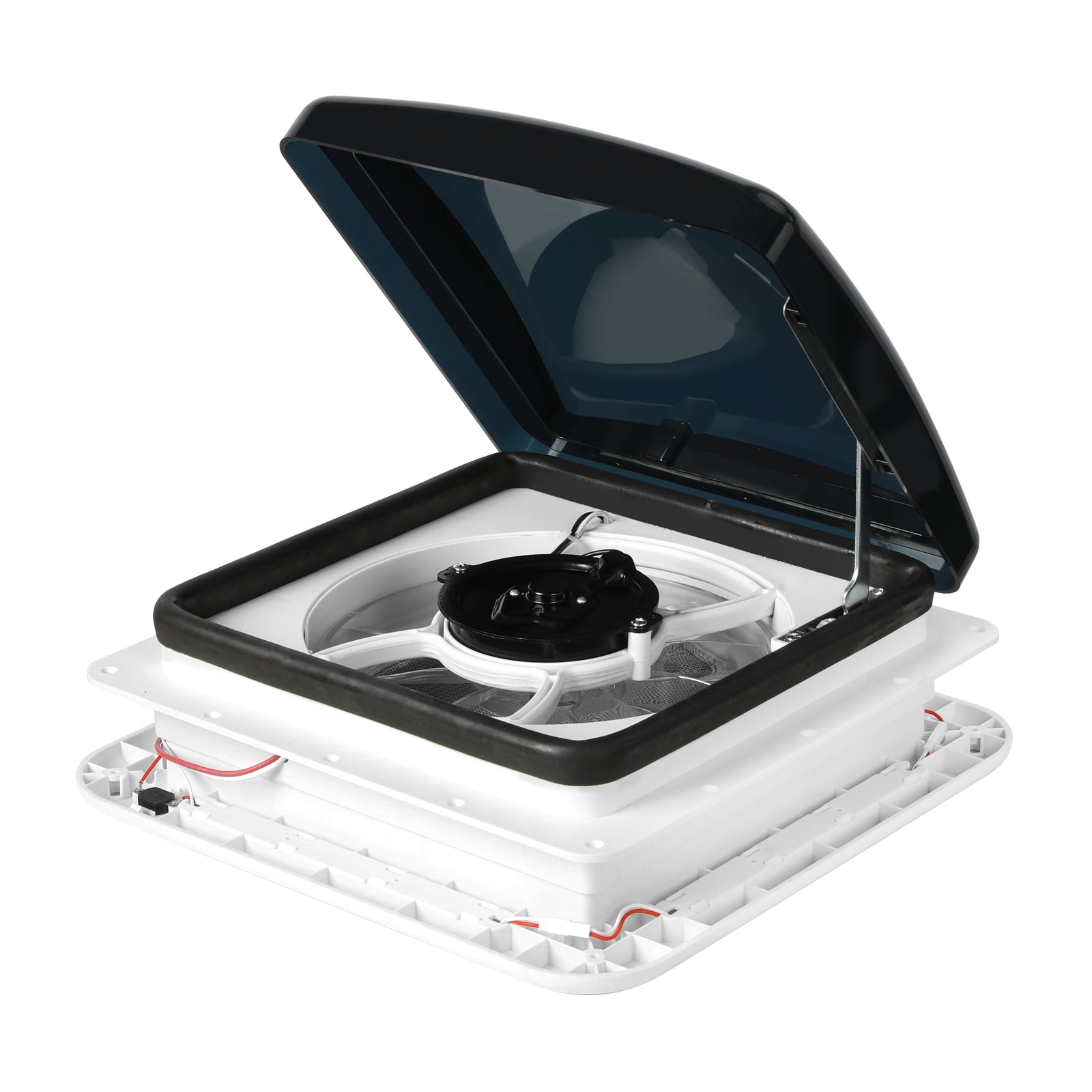 Manan Caravan Roof Vent Hatch RV Shower Air Exhaust 12V Fan LED Light Trailer-1954802967265808384