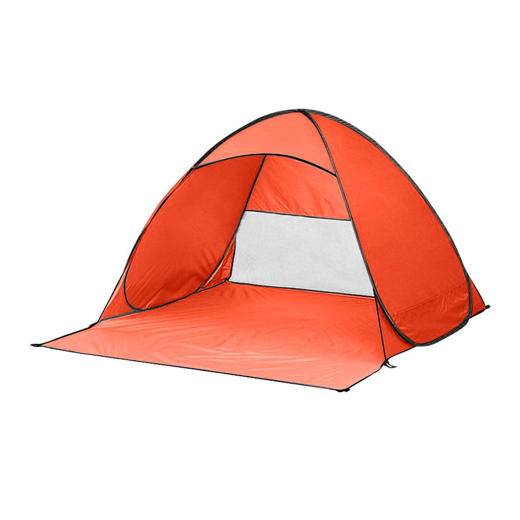 Mountview Pop Up Beach Tent Caming Portable Orange-1954802642060447744