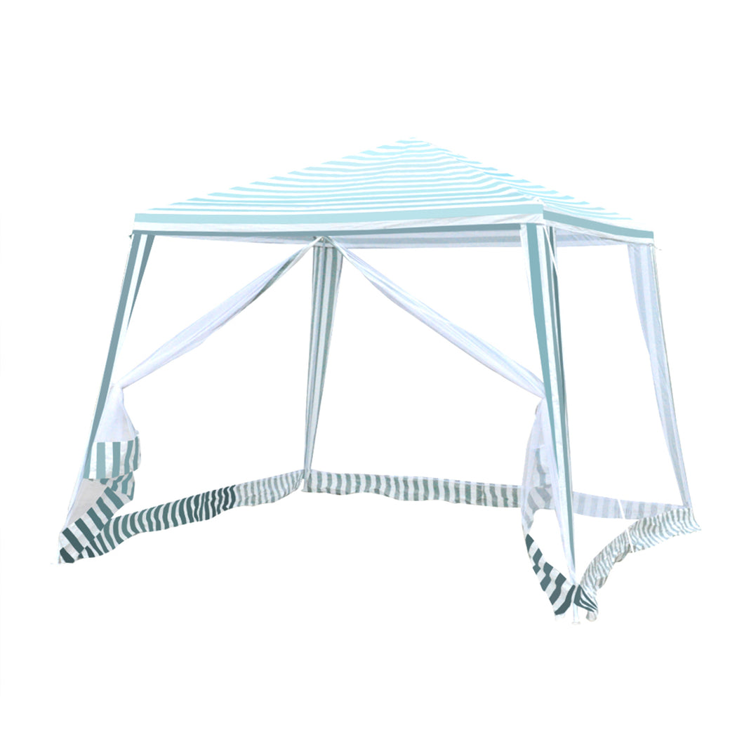 Mountview Gazebo Marquee 3x3m Mesh Side-1910112594954424320