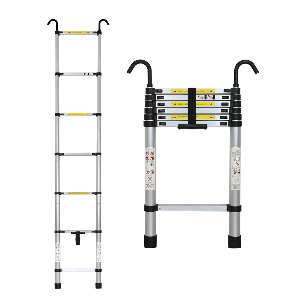 Traderight Telescopic Ladder 7 Step-1954802413407965184