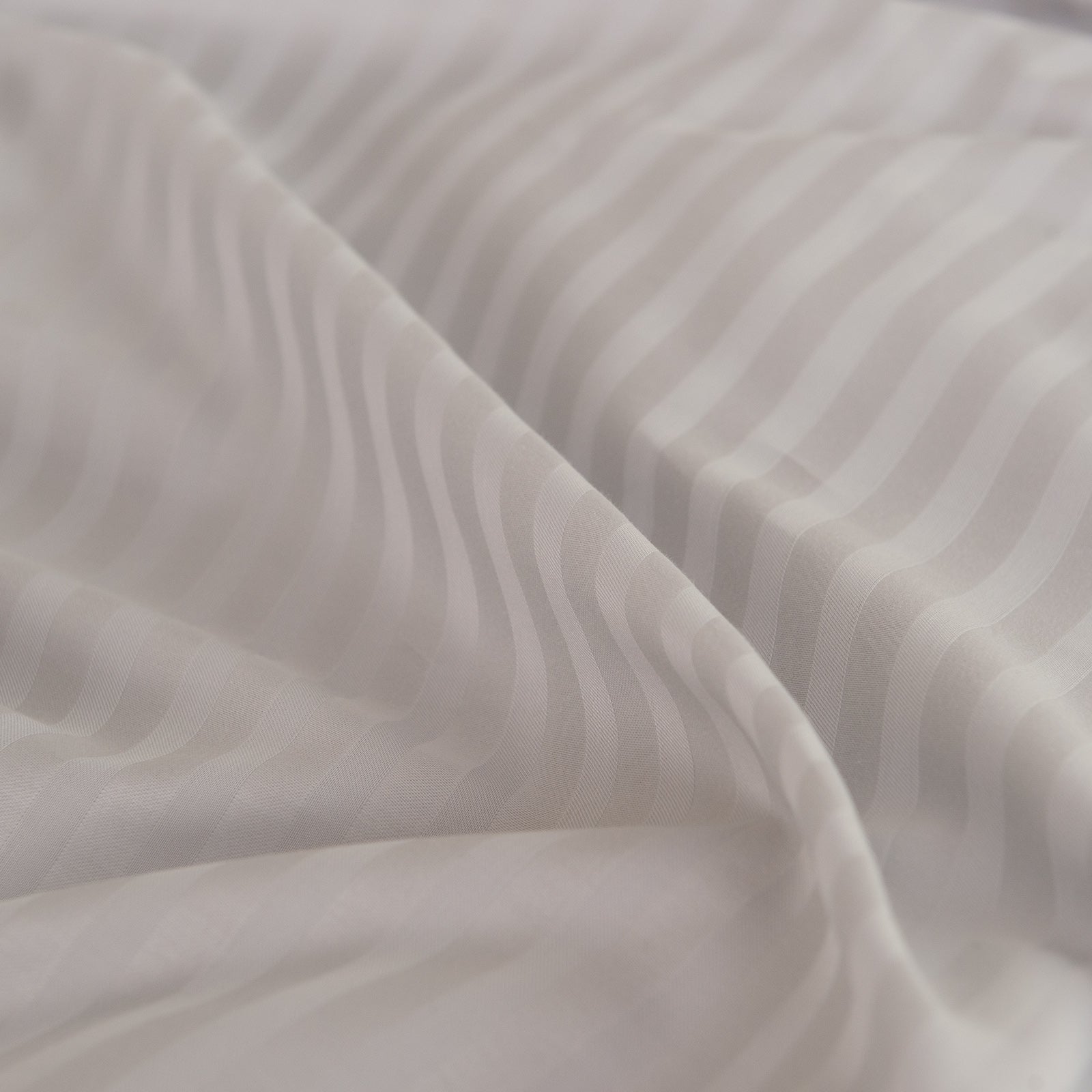 KENSINGTON 1200TC COTTON SHEET SET IN STRIPE- DOUBLE - SILVER (GREY)-1951134851369406470