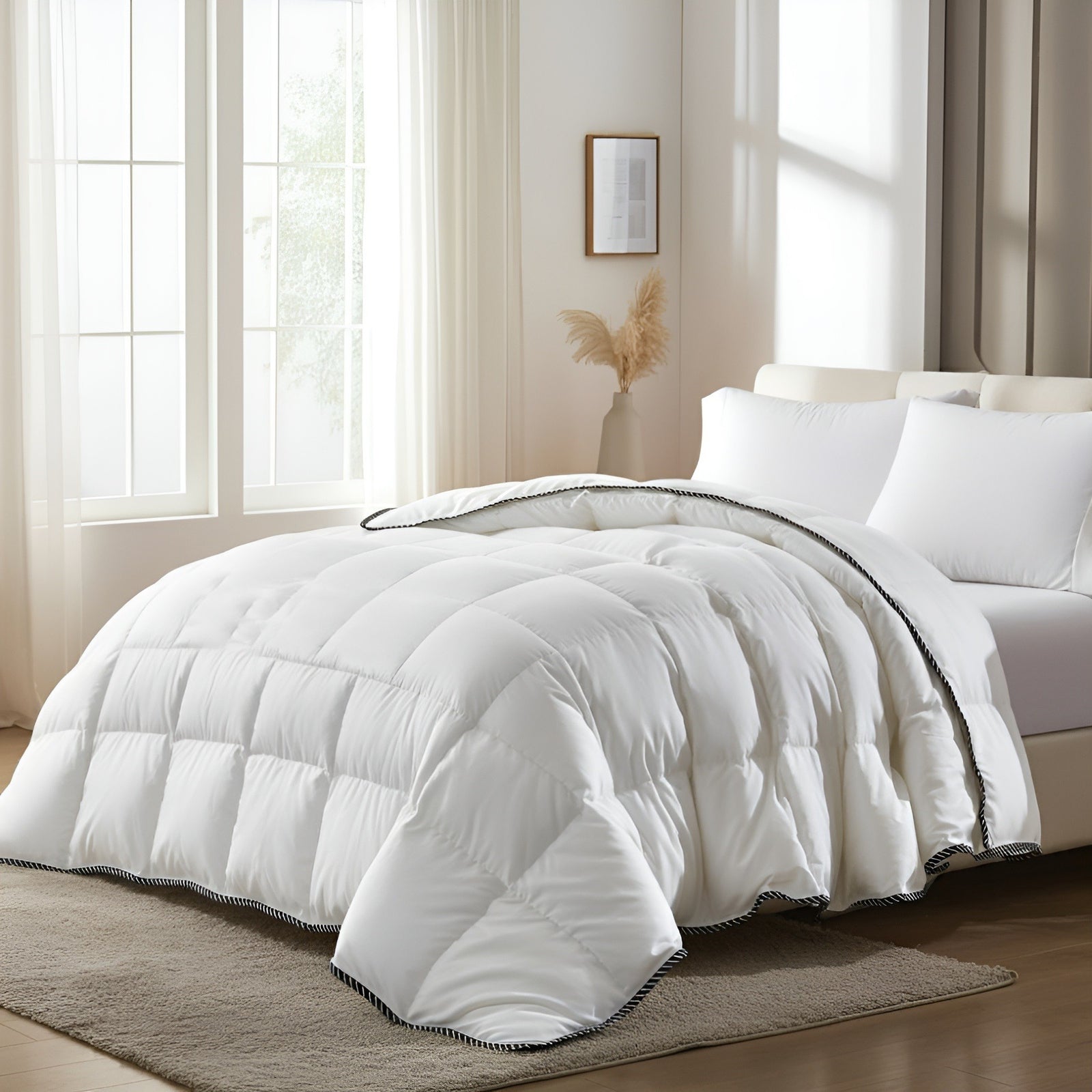Royal Comfort -Bamboo Quilt King - 350GSM-1951134837062635522