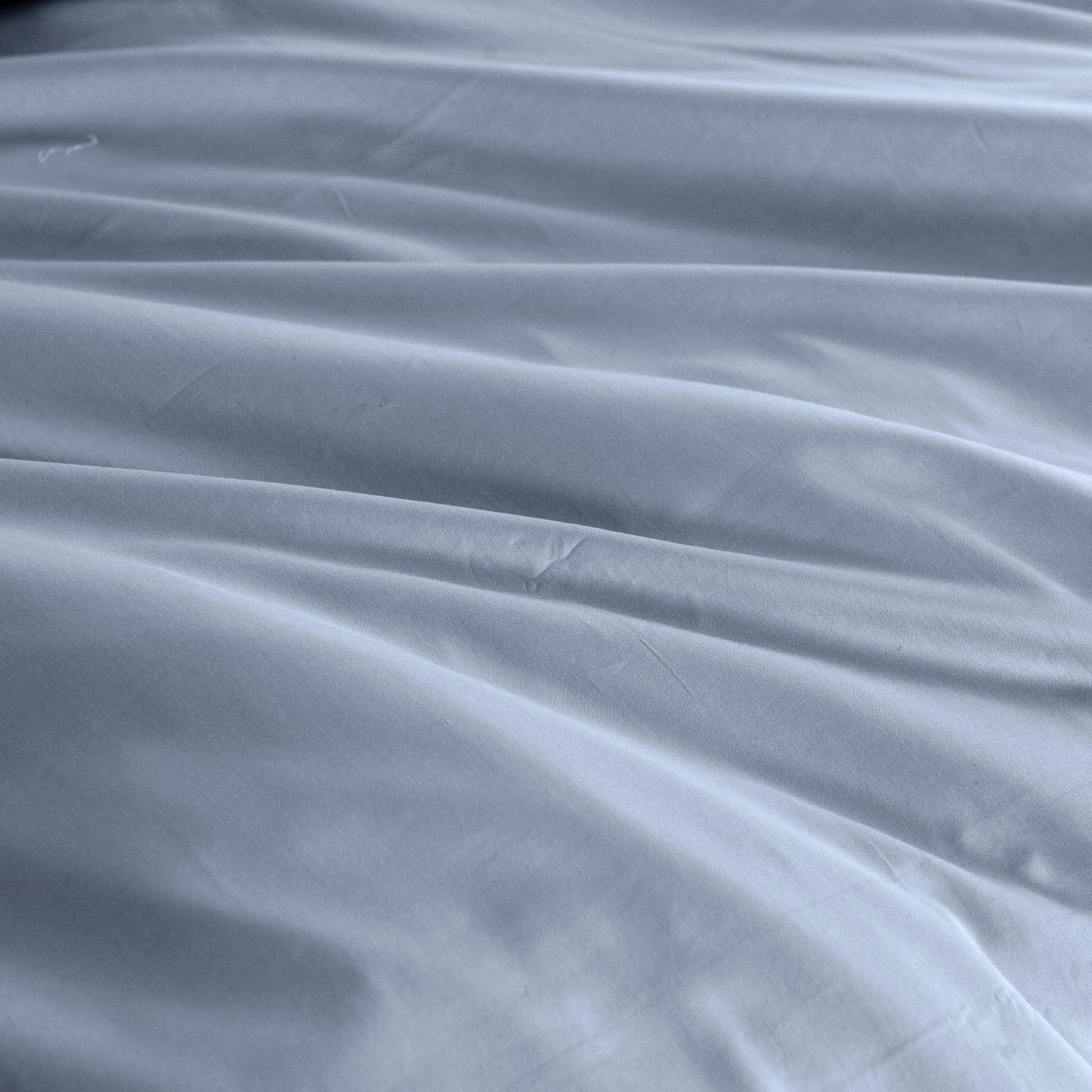 Royal Comfort - Balmain 1000TC Bamboo cotton Quilt Cover Sets (Queen) - Blue Fog-1951134823645057027