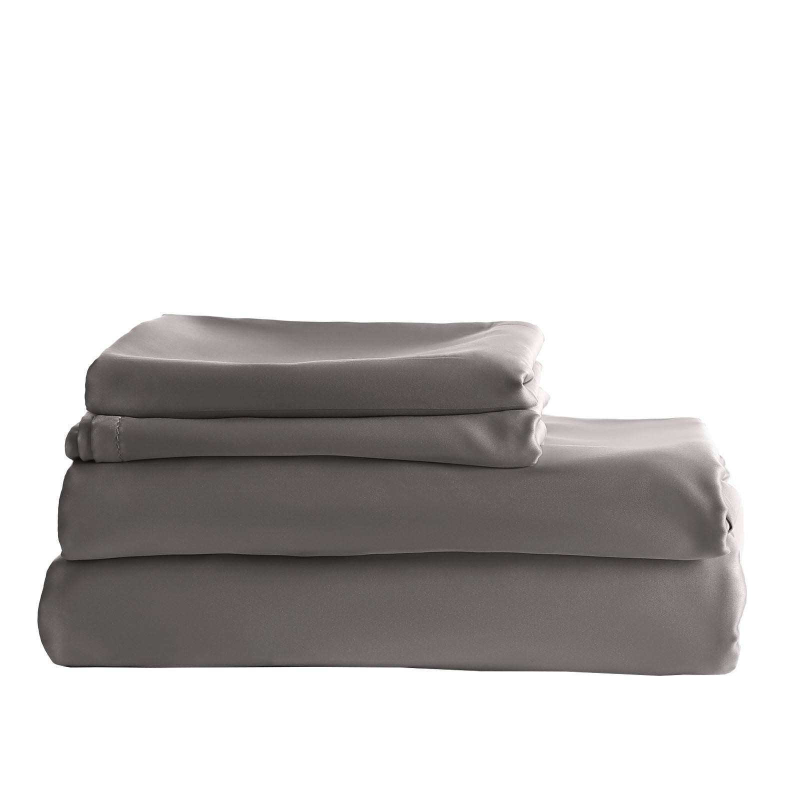 Royal Comfort - Balmain 1000TC Bamboo cotton Quilt Cover Sets (King) - Pewter-1951134824207093766