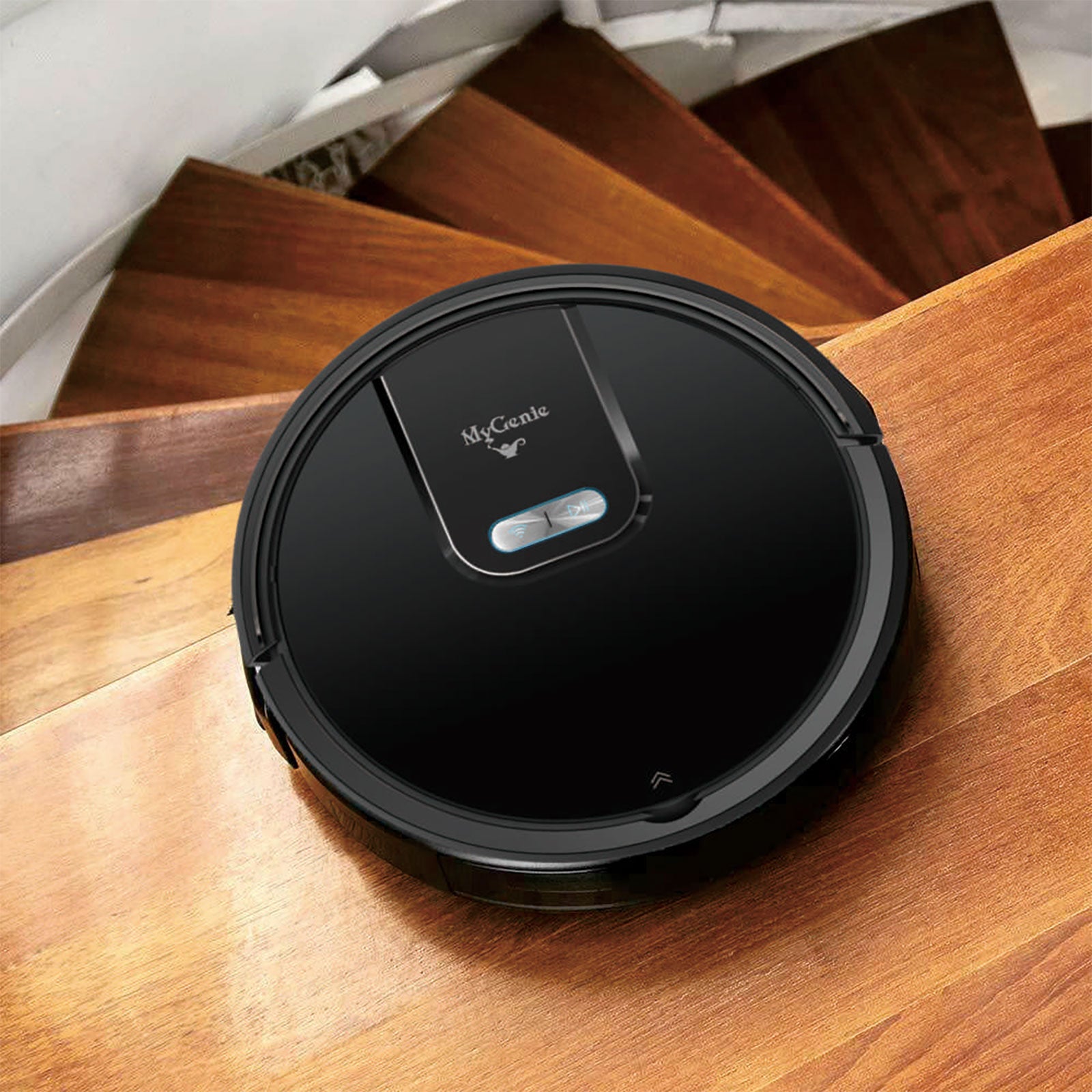 My Genie Gmax Wi-Fi Robotic Vacuum Cleaner - Black-1951134808054829061