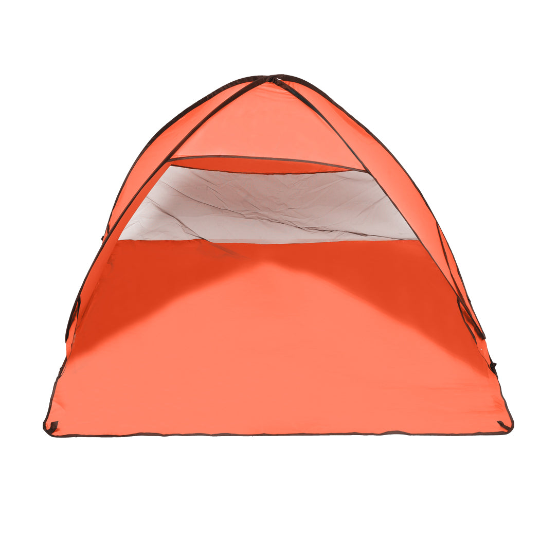 Mountview Pop Up Beach Tent Caming Portable Orange-1954802642060447745