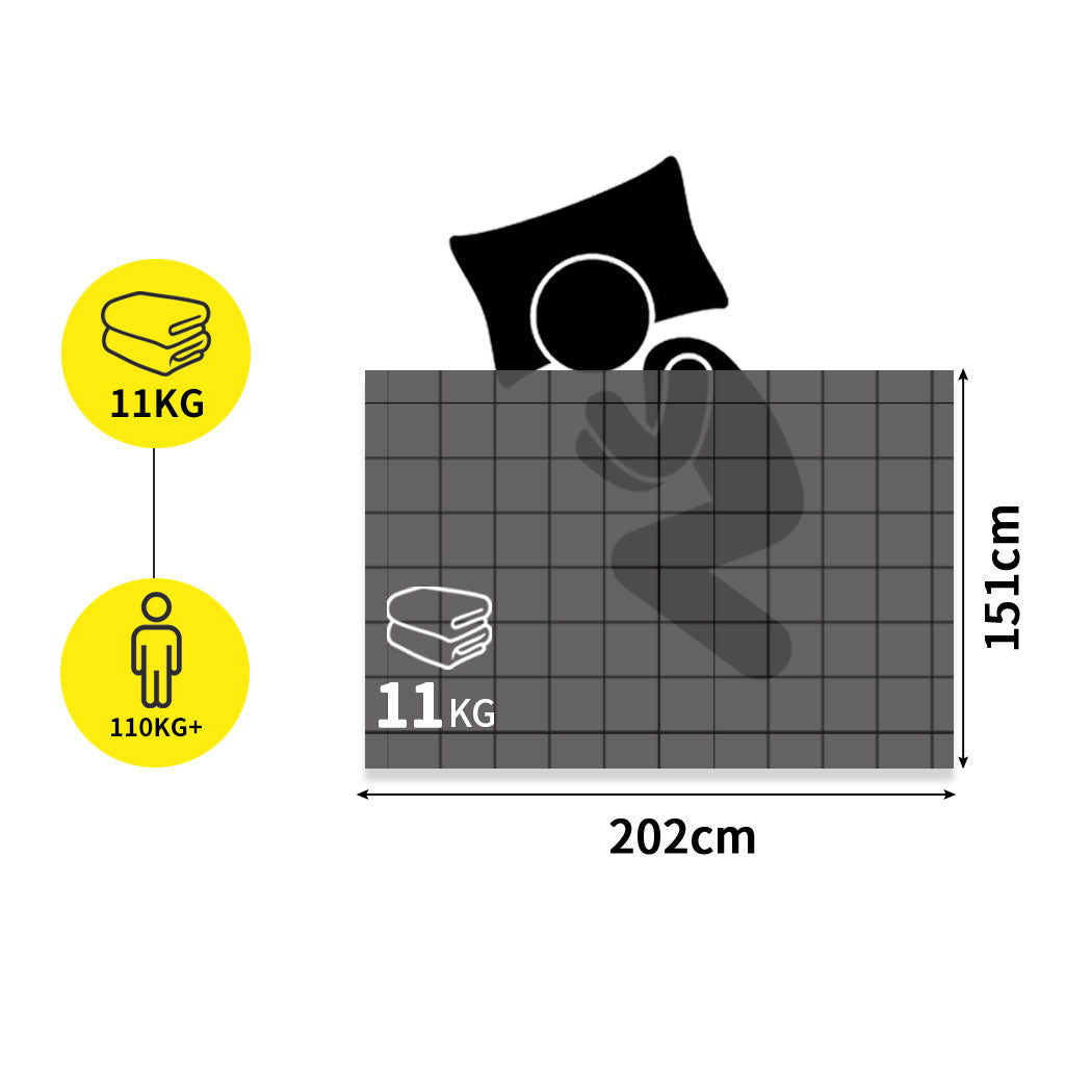 DreamZ Weighted Blanket Heavy Gravity Double 11KGS-1910113224716587010