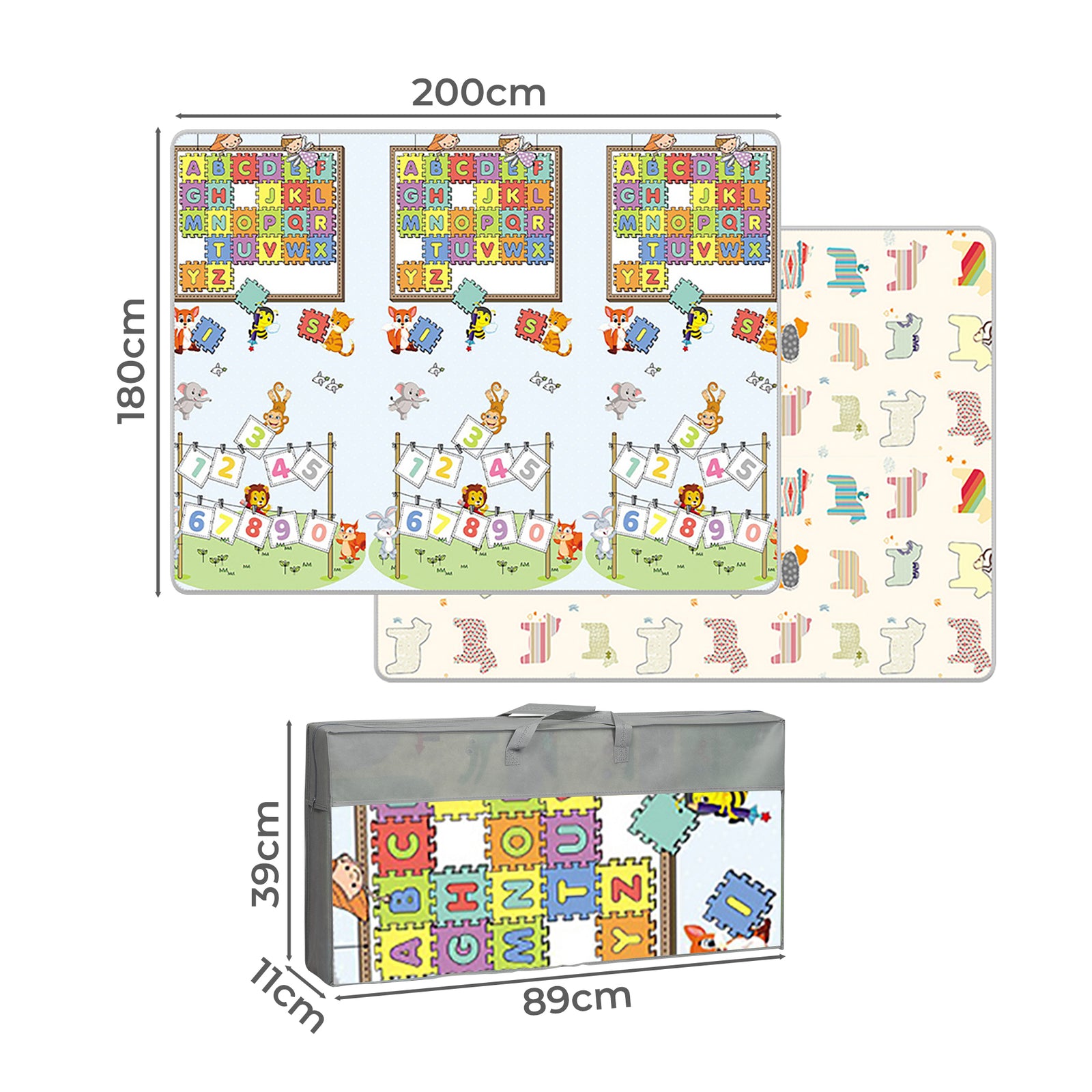 BoPeep Kids Play Mat Baby Crawling Pad-1910113149852454914