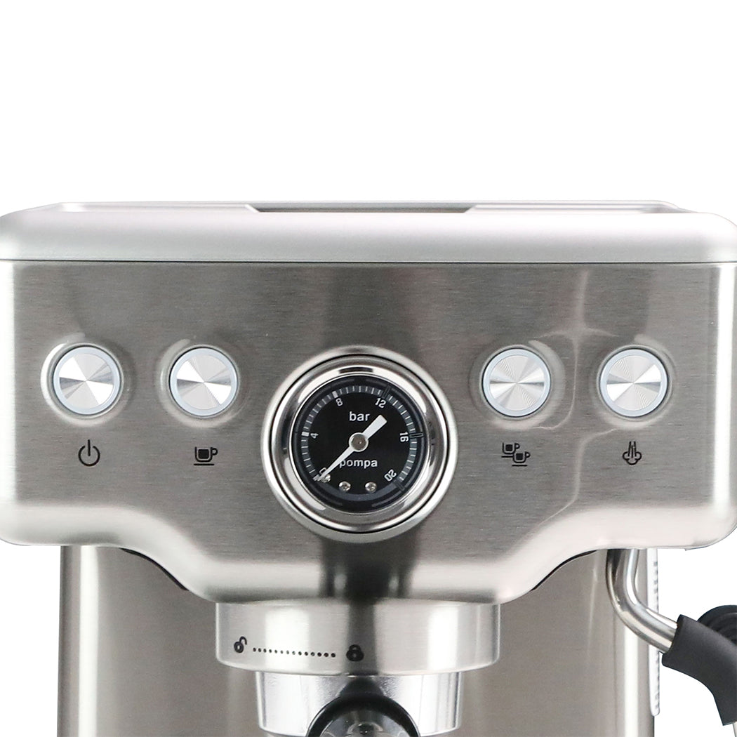 Spector 20 Bar Coffee Machine Espresso Maker with Milk Frother-1954803001893982211