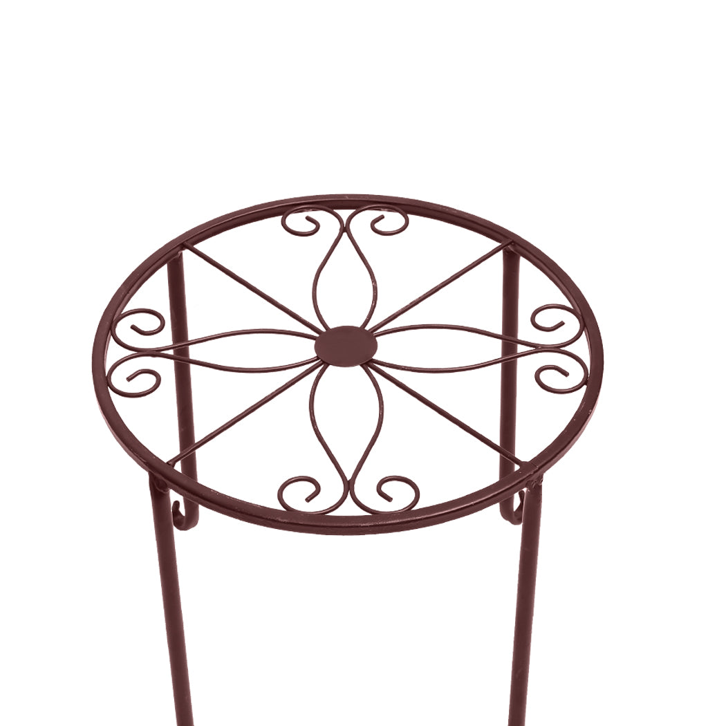 Levede Plant Stand Outdoor Indoor Metal Bronze-1910112336757264387
