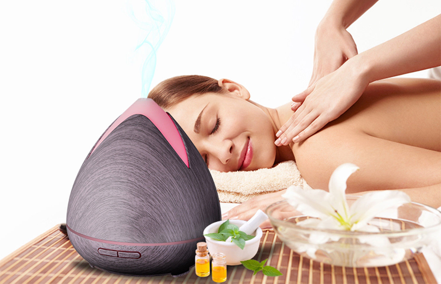 PureSpa Ultrasonic Diffuser - Violet-1951134806368718852