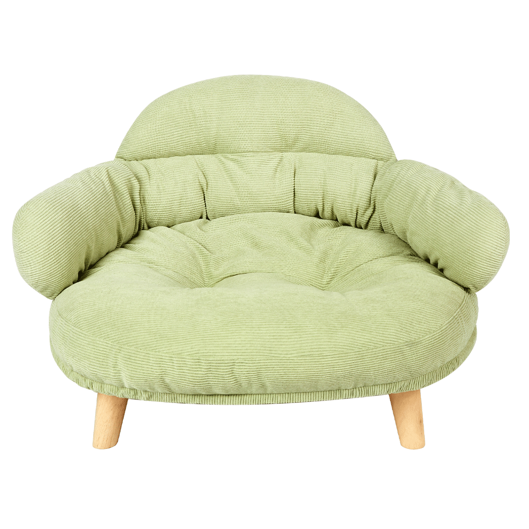 Pawz Elevated Pet Dog Cat Sofa Bed Couch L Size Green-1954802452750536712