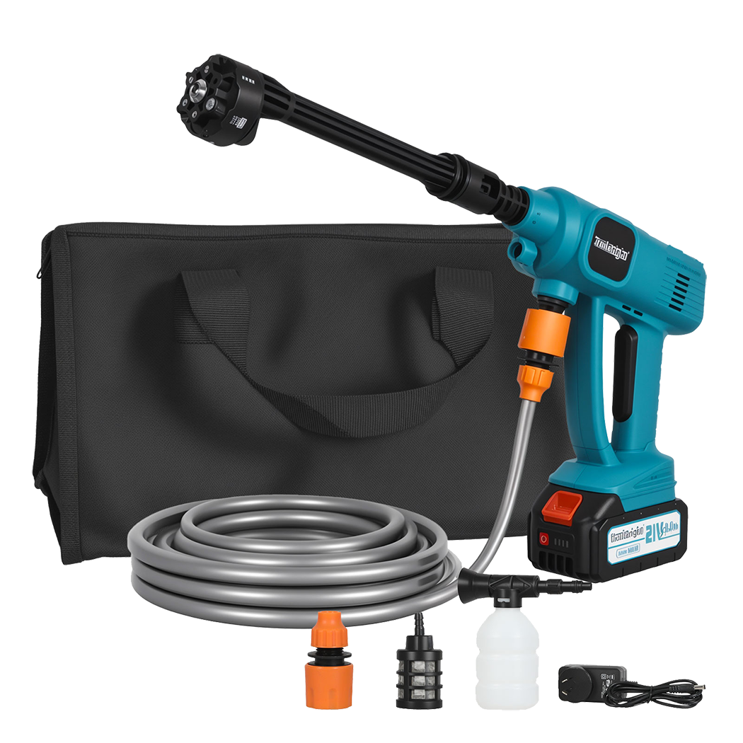 Traderight Cordless Portable Pressure Washer 50Bar-1973193600737087496