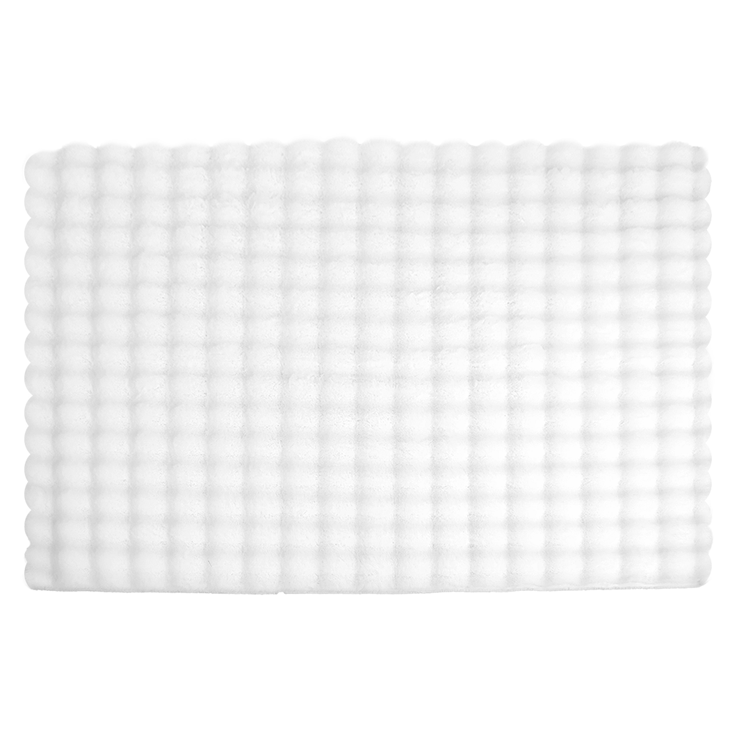 Marlow Floor Rug Carpet Fluffy Faux Rabbit Fur 80x120CM-1954802472350519304