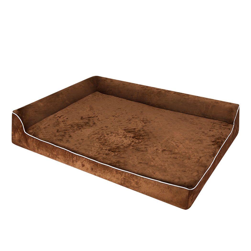 Pawz Orthopedic Dog Bed XL Coffee-1954802427551158280