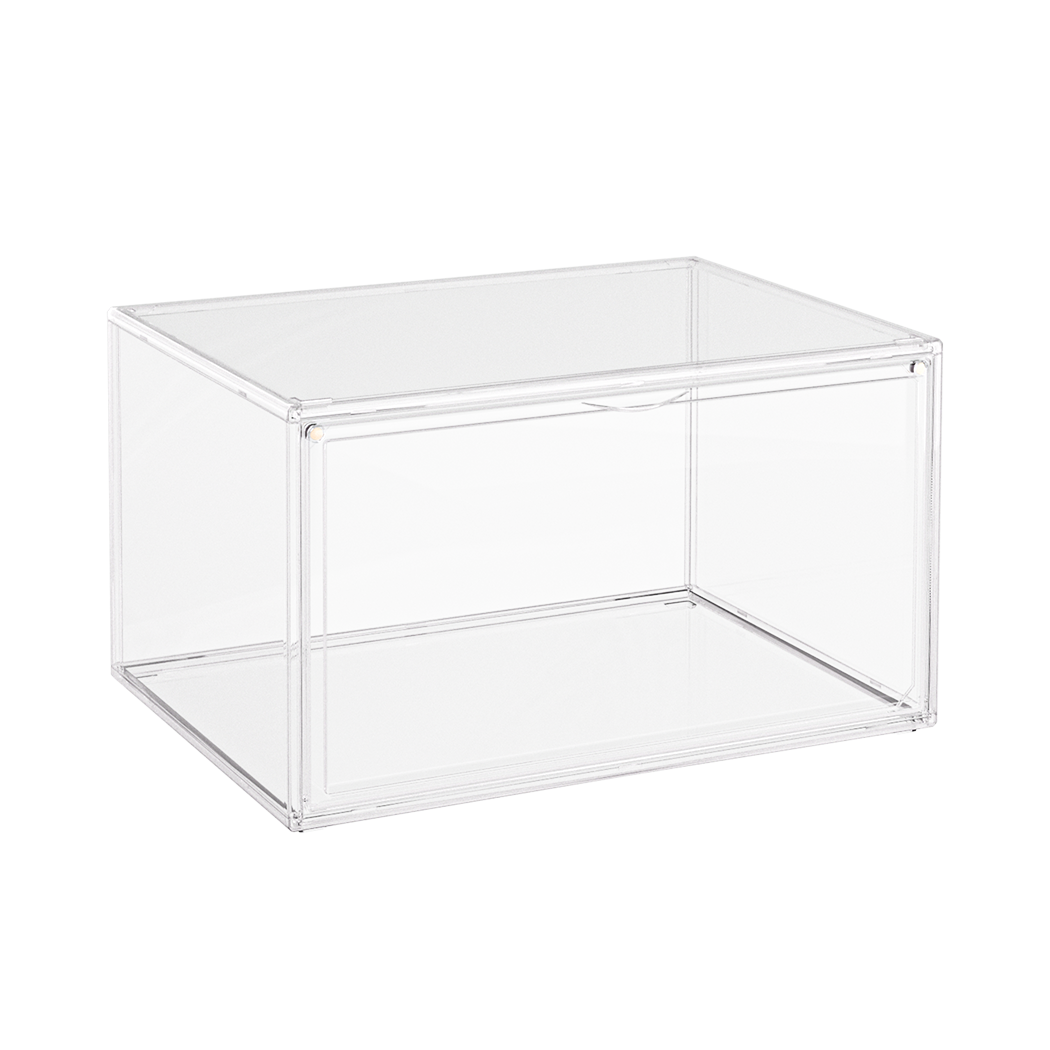 Stacked 1Pc Shoe Box Storage Display Stackable-1954802434249461768