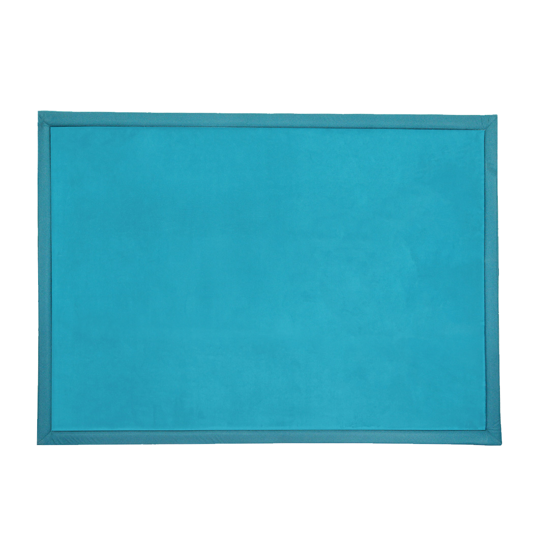 Marlow Coral Velvet Area Rugs Large Mat 150x200cm Blue-1954802461801844744