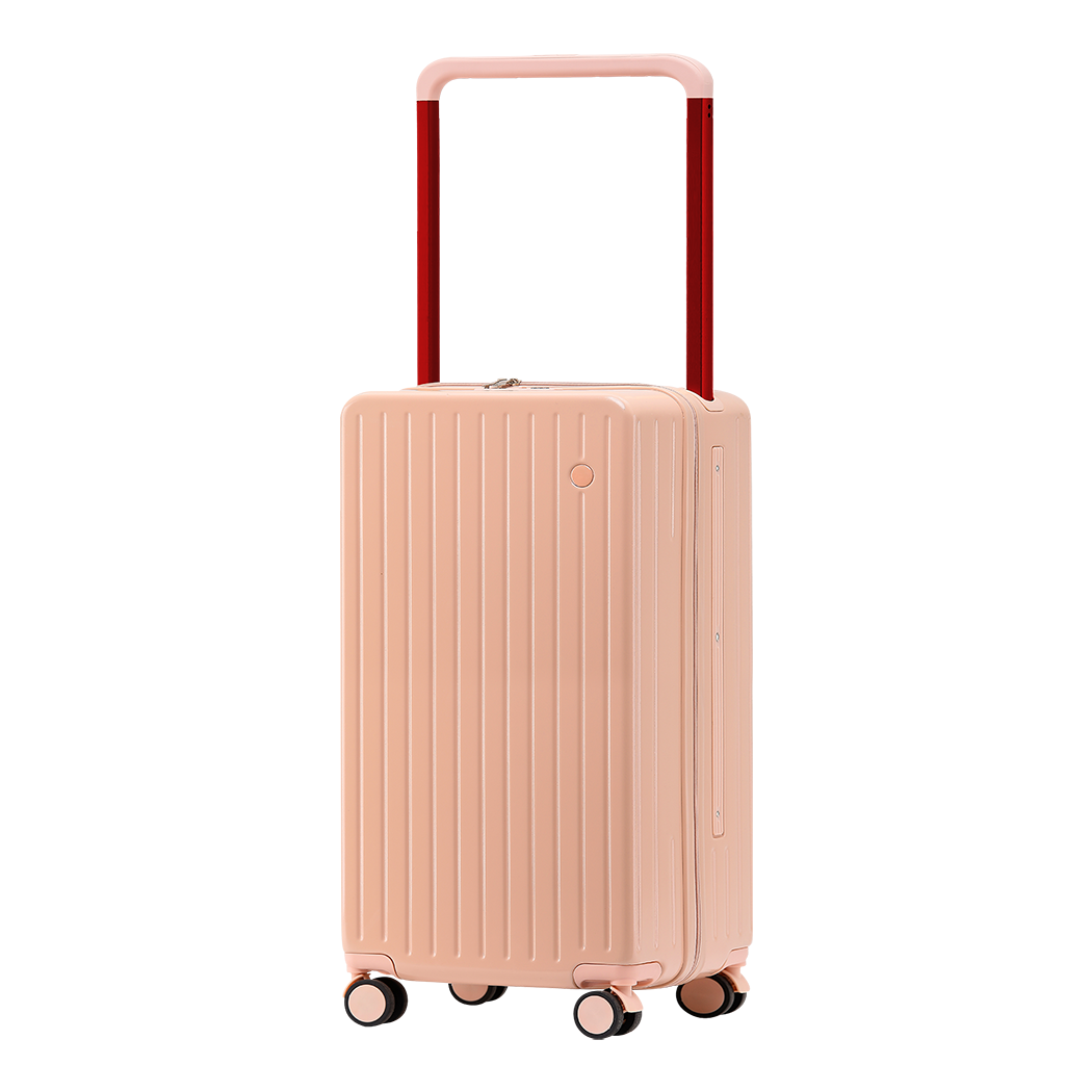 Slimbridge 26" Luggage Wide Handle Hard Case Pink-1954802420731219976