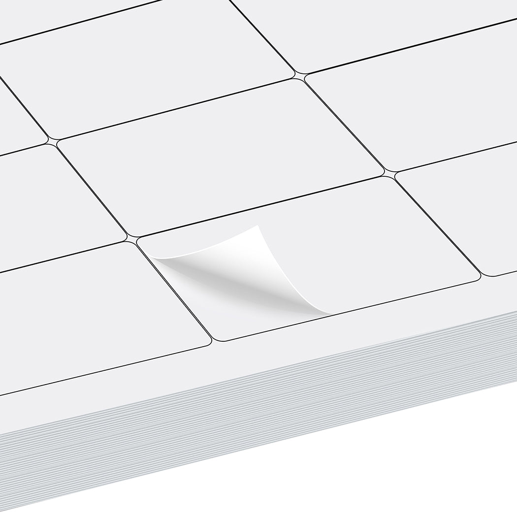 100 Sheet A4 Label White Matte Self Adhesive Sticker-1954802469351591939