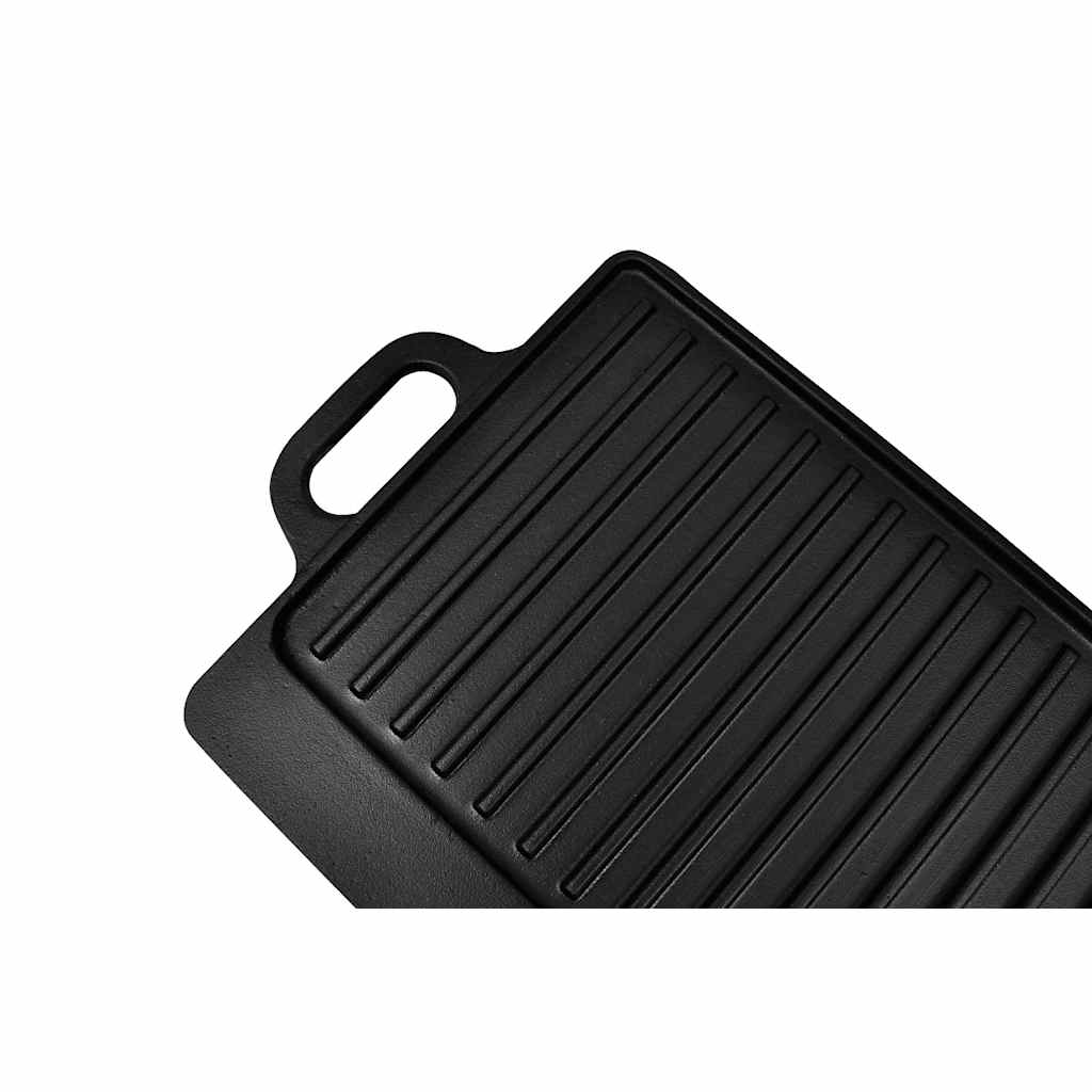 Grill Platter Cast Iron Reversible 50x23 cm