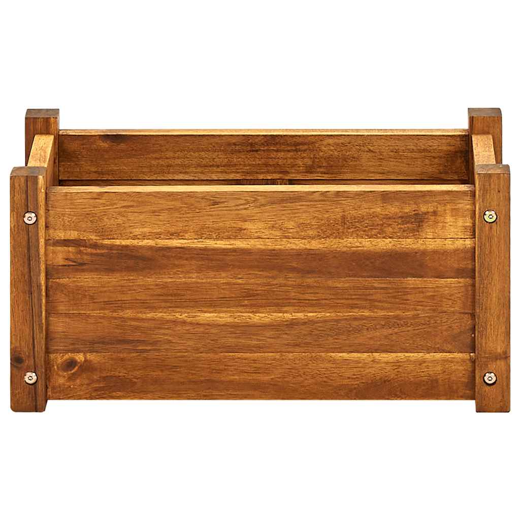 Garden Raised Bed Acacia Wood 50x25x25 cm
