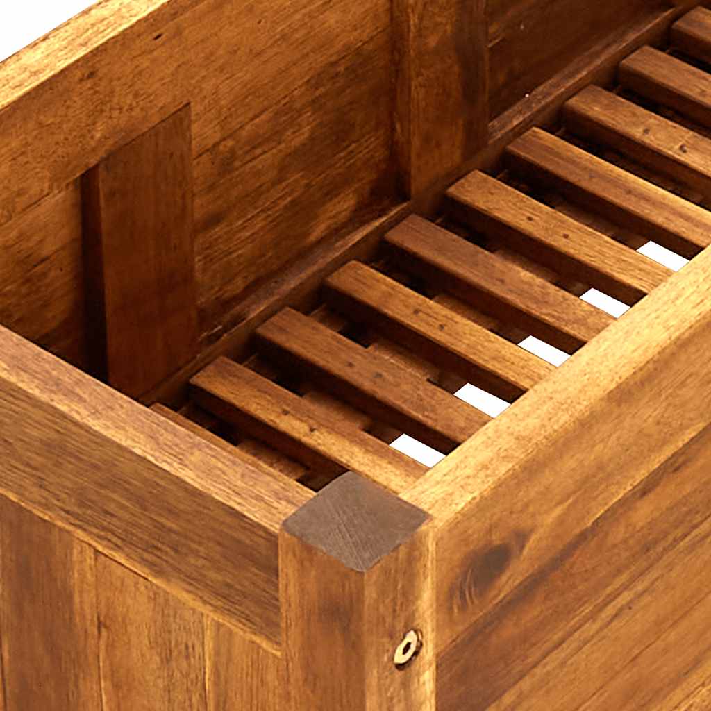 Garden Raised Bed Acacia Wood 150x30x25 cm