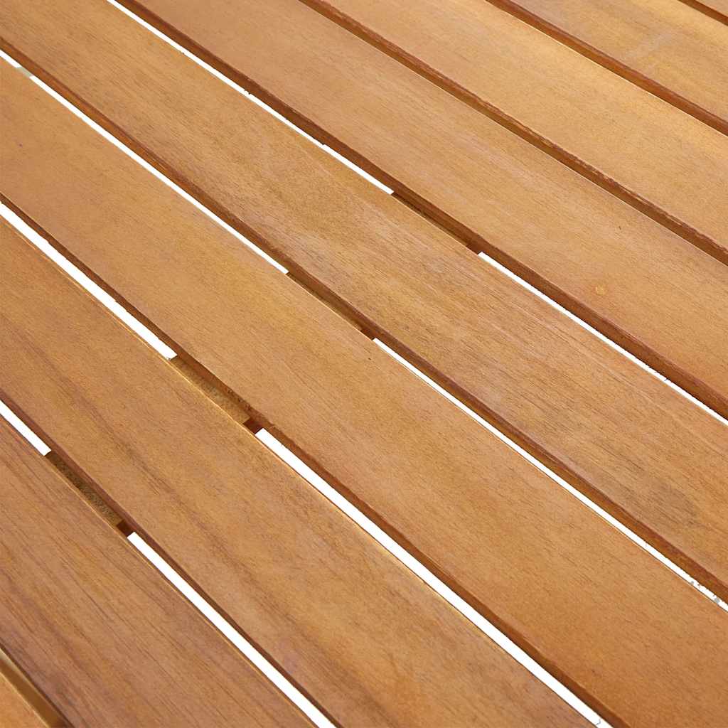 Garden Table 140x80x74 cm Solid Acacia Wood
