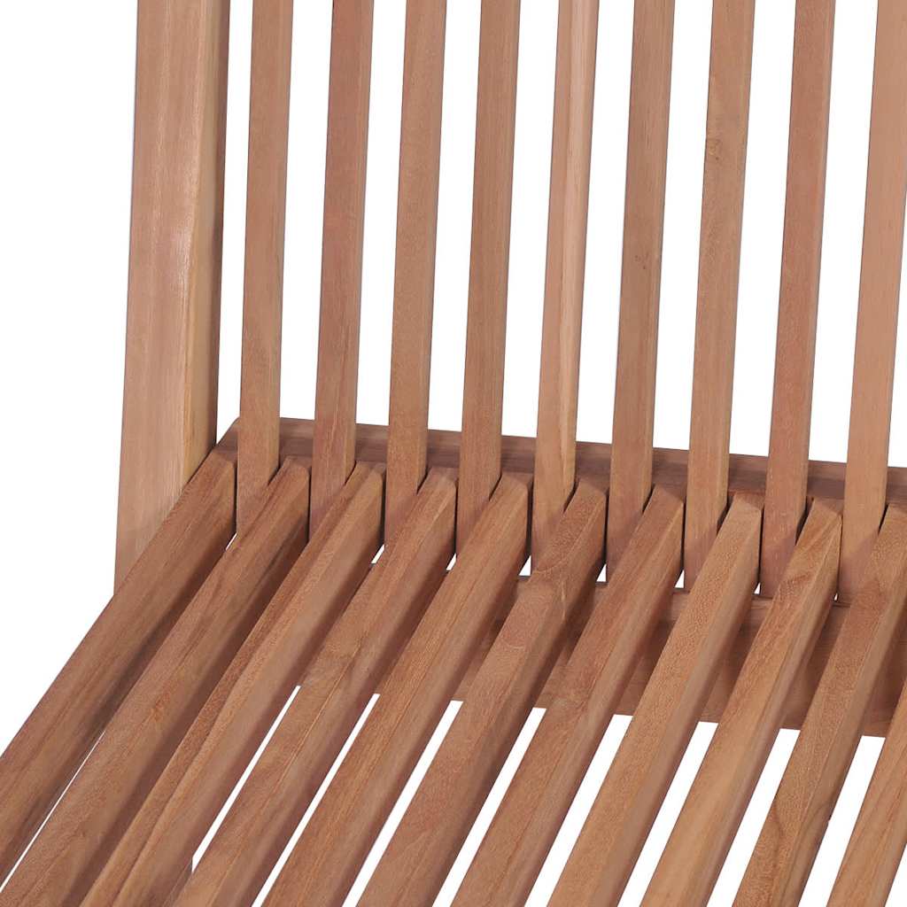 Folding Chairs 4 pcs for Garden & Outdoor Teak Wood