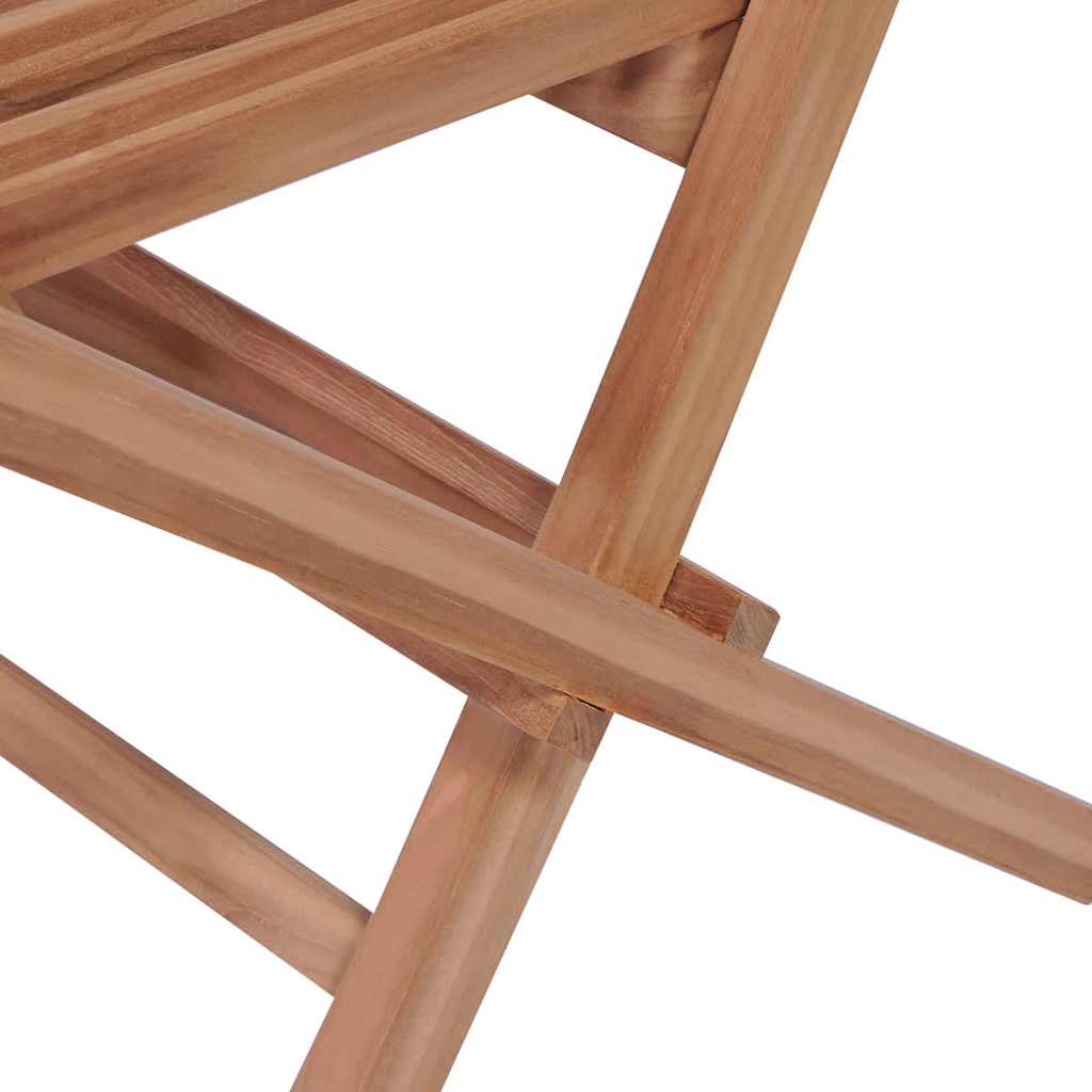 Folding Chairs 4 pcs for Garden & Outdoor Teak Wood