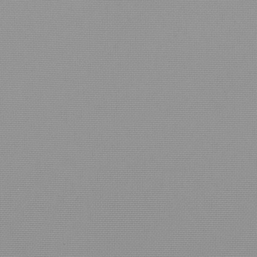 Garden Bench Cushion Grey 120x50x3 cm Oxford Fabric