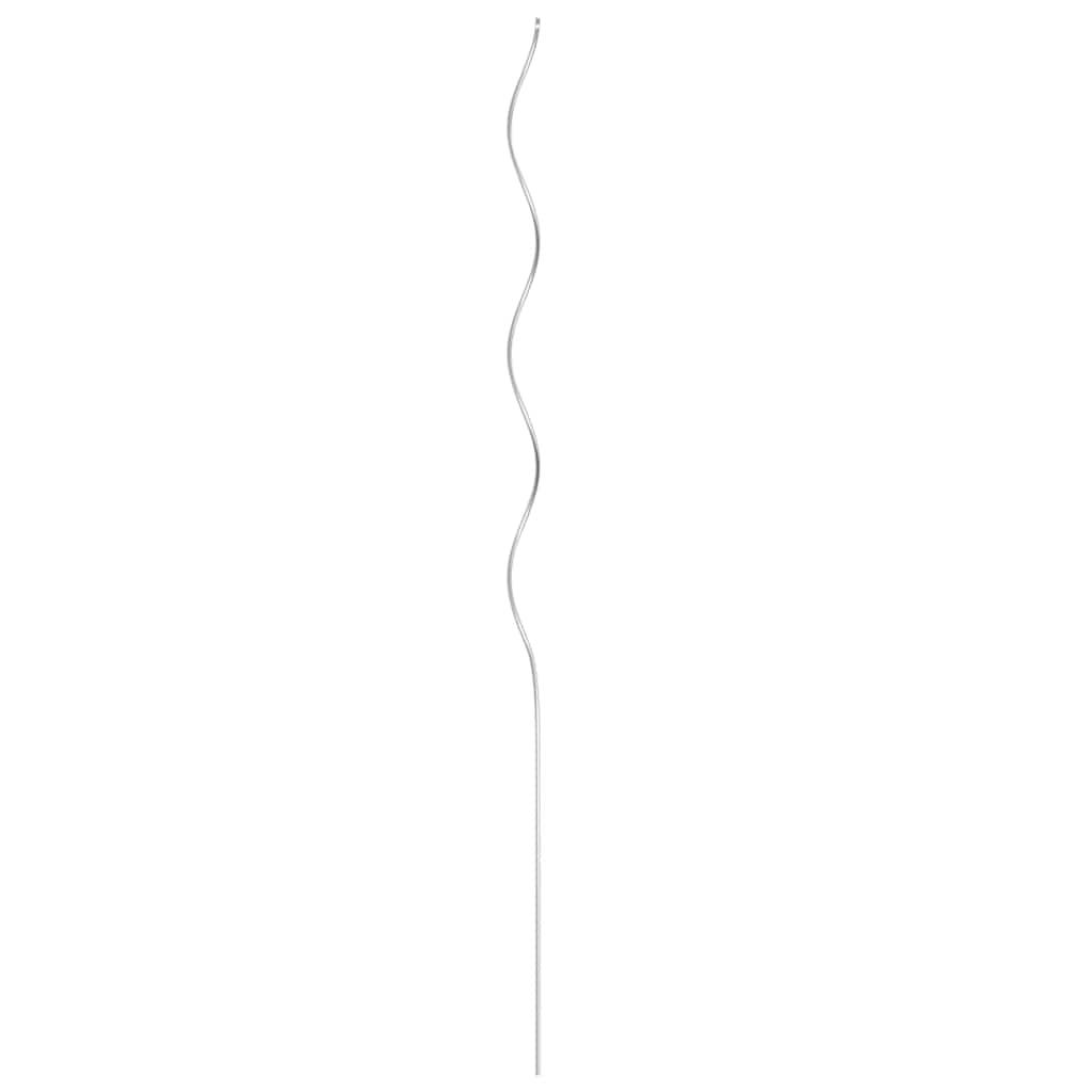 5 pcs Spiral Plant Supports 110 cm Galvanised Steel
