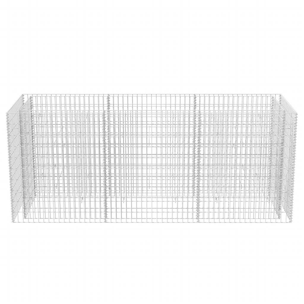 Gabion Raised Bed Steel 270x90x100 cm