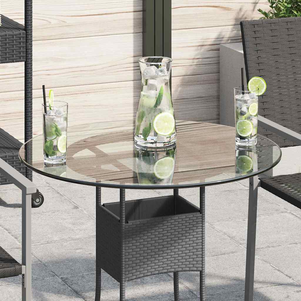 Table Top Tempered Glass Round 600 mm